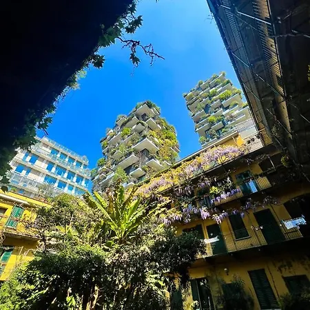 アパート The Mundial - Bosco Verticale View ミラノ